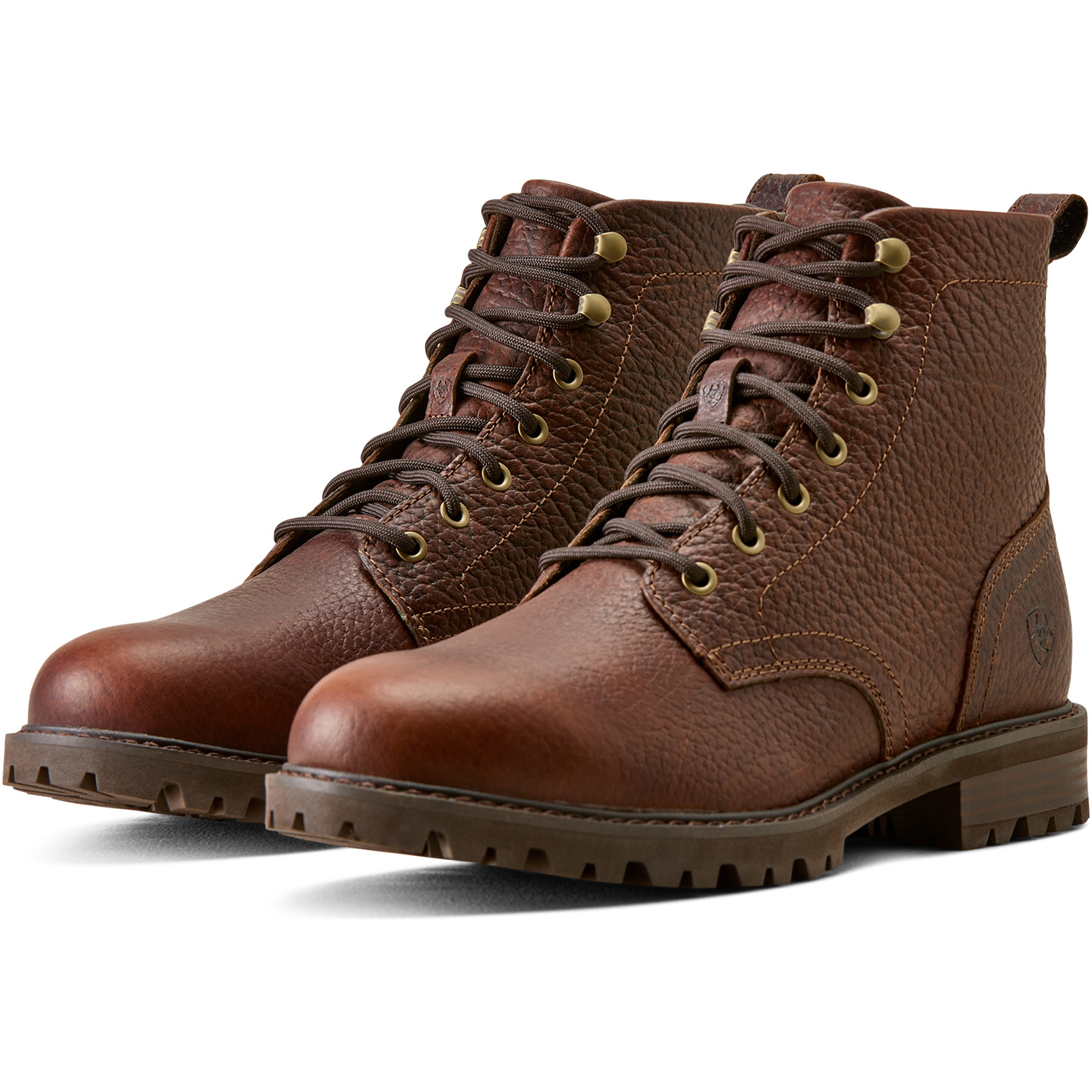 2026 Ariat Mens Moorland Bison Boot 10080365 - Cognac Bison